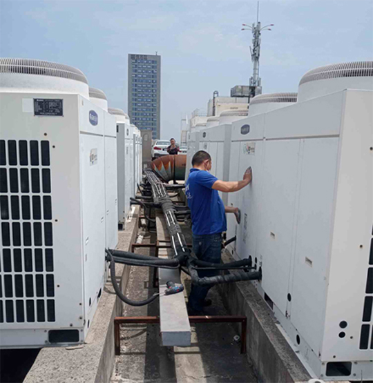 扶绥中央空调制热和不制冷系统维修方法